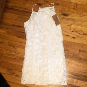 Paper Crane white sun Dress